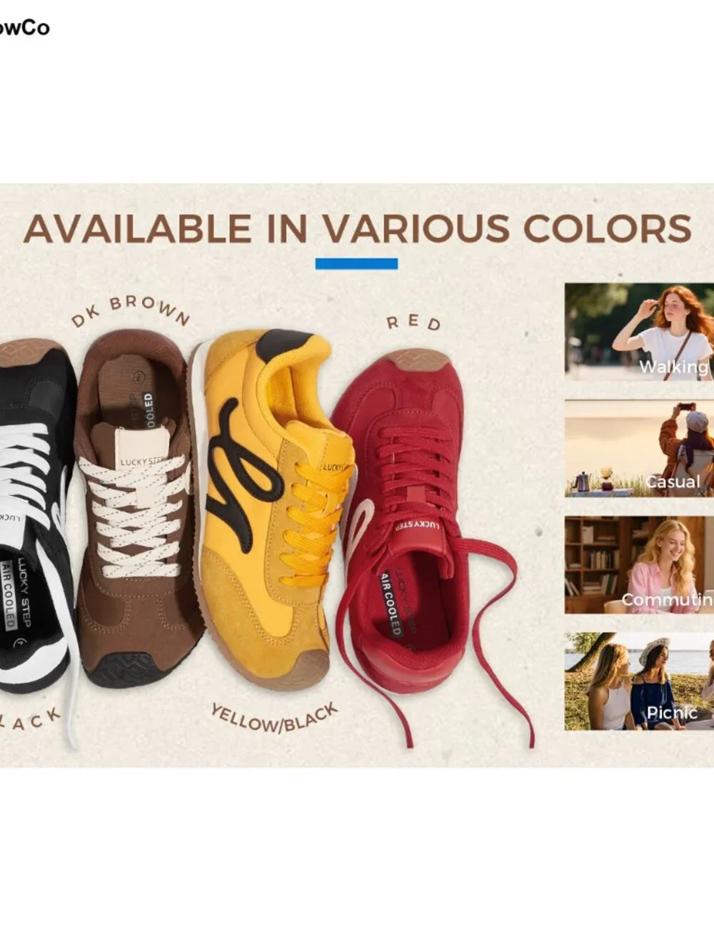 Genuine Leather Retro Tennis Sneakers Casual Cute Comfortable Thin Sole Walking